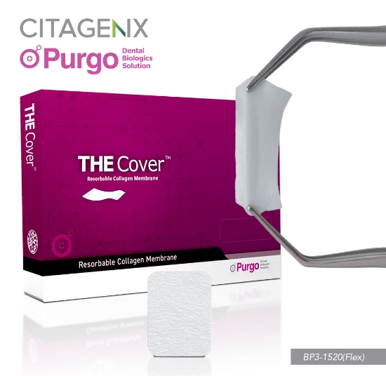 Picture of THE Cover™ Flex Resorbable Collagen Membrane, 15x20x0.3mm, 1 membrane/Box BP3-1520(Flex)