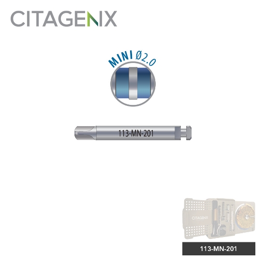 Picture of Mini Driver Shaft for Angle, 1 driver/Sachet 113-MN-201