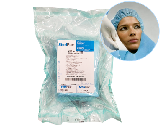 Picture of SteriPac B – Patient Friendly SteriPac Split window patient drape, 1 Assy/Kit