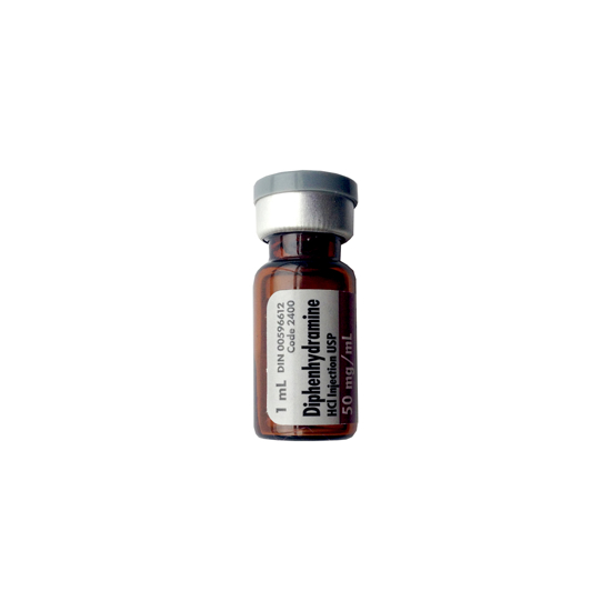 Picture of LIGHTHOUSE™ Diphenhydramine Hydrochloride Inj USP 50mg/ml, 1 Btl/U