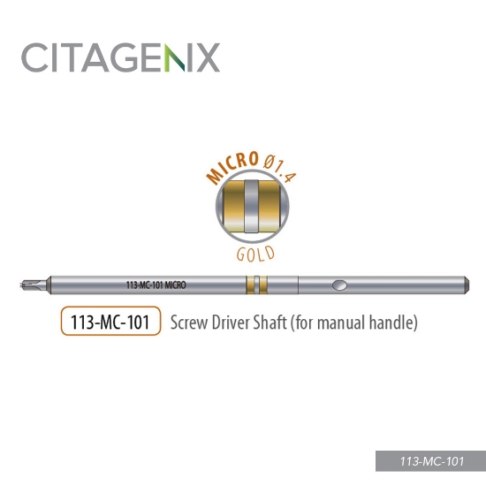 Picture of Micro Driver Shaft, 1 driver/Sachet 113-MC-101