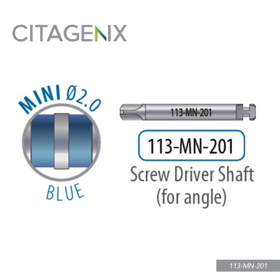 Picture of Mini Driver Shaft for Angle, 1 driver/Sachet 113-MN-201