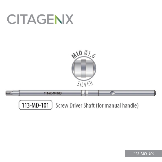 Picture of Mid Driver Shaft, 1 driver/Sachet 113-MD-101