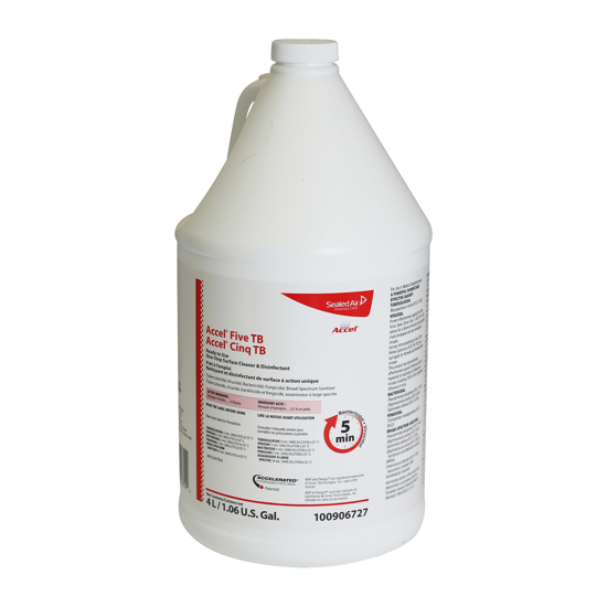Picture of DISINFECTANT HARDSURFACE 0.5% PREVENTION ACCEL RTU 3.78 litre