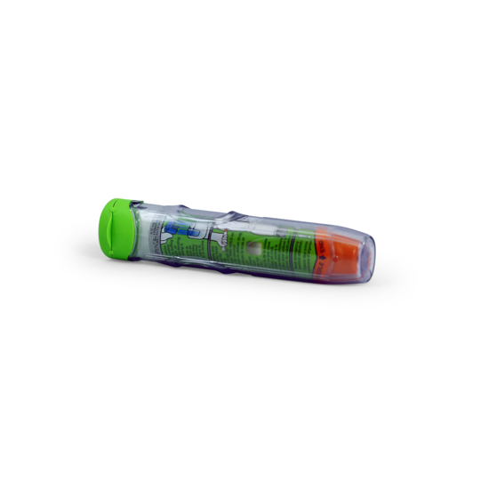 Picture of Pfizer EpiPen® Epi Inj Unidose 0.15 mg auto-inj (Jr), 1 Inj/Bx