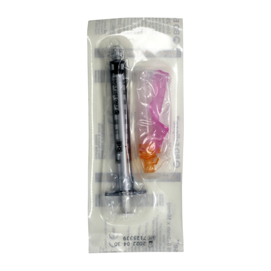 Picture of LIGHTHOUSE™ BD Eclipse™ Disp Safety Syringes 1ml 25g, 1 Needle/Pkg