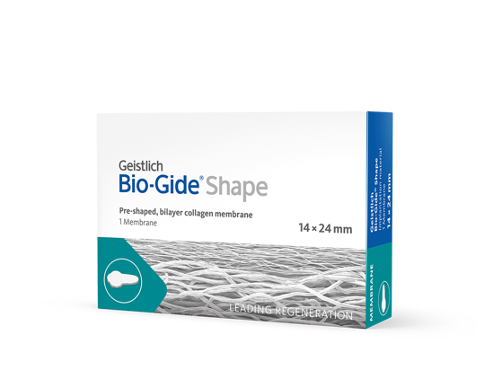 Picture of Geistlich Bio-Gide® Shape 1 Membrane 14x24 mm, 1 Unit/Box