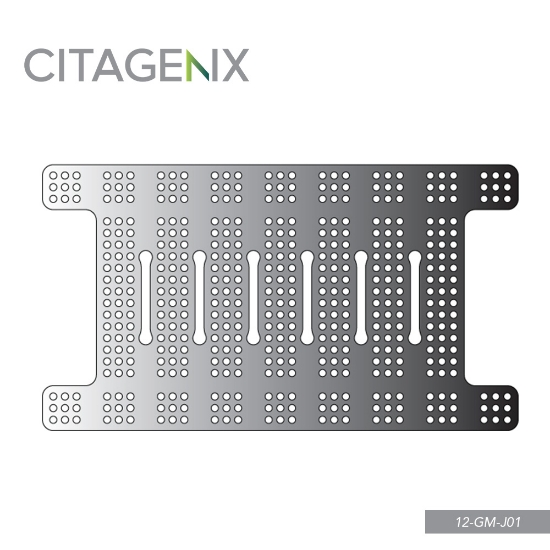 Picture of Titanium U or J Mesh Plate 29.6x53 (0.15T), mesh/Sachet 12-GM-J01