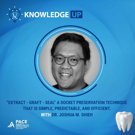 Picture of Extract, Graft, Seal. A Socket preservation technique that is simple, predictable and efficient