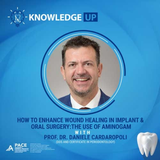 Picture of How to enhance wound healing in implant & oral surgery, the use of Aminogum