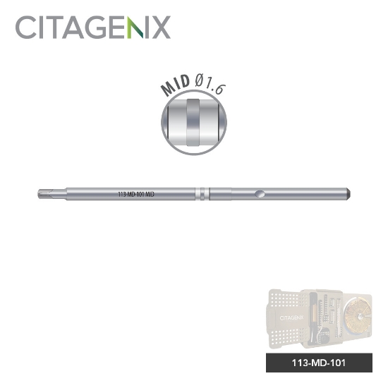 Picture of Mid Driver Shaft, 1 driver/Sachet 113-MD-101